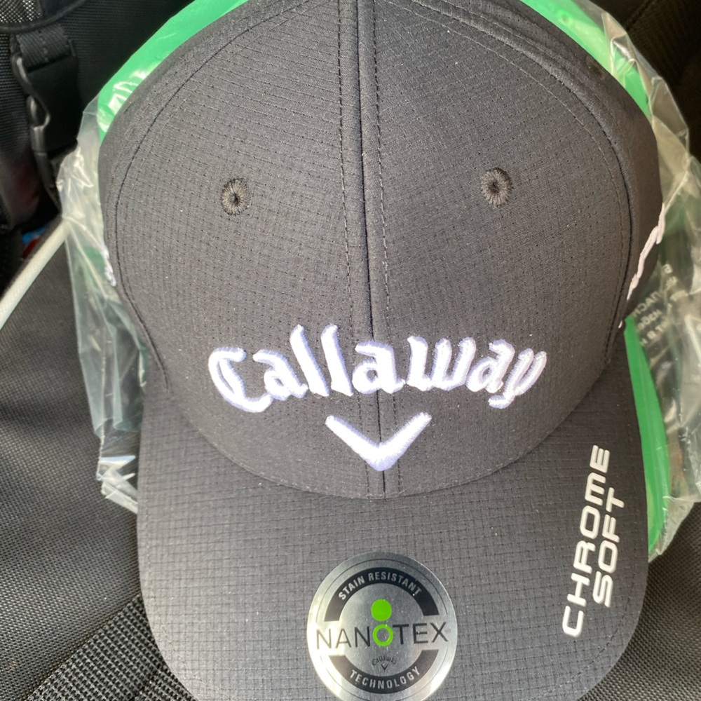 Callaway black new cap hat